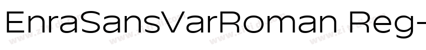 EnraSansVarRoman Reg字体转换